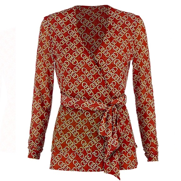 CAbi Tops - Ringleader Wrap Top #3951 Fall 2020